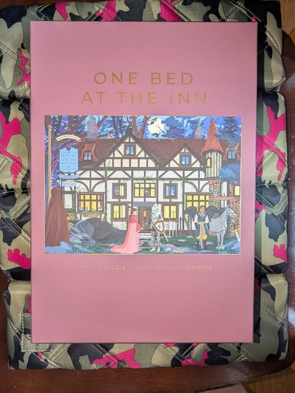 NEW 500 Piece Hobbry Puzzle - One Bed At The Inn